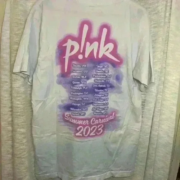 Pink Summer Carnival 2023 Shirt Size Large - Picture 4 of 5